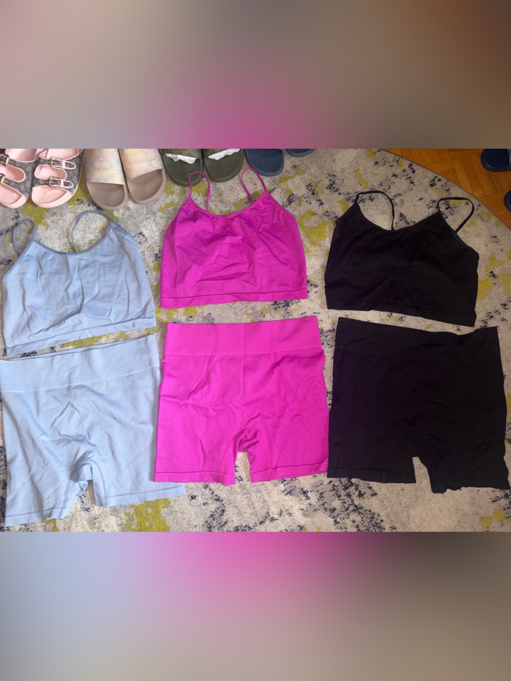 wild fable crop tank & shorts BUNDLE